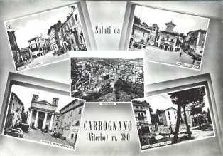 Cartolina Carbognano d'epoca
