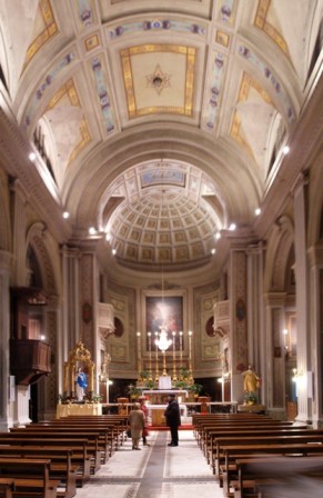 Interno della chiesa